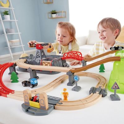 Image showing  Bucket Builder Set Railway - 50 Pieces - Kids Ages 3+