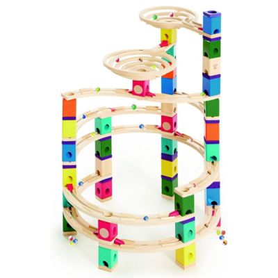 Hape Quadrilla Wooden Marble Run Construction: The Cyclone - Ages 4+