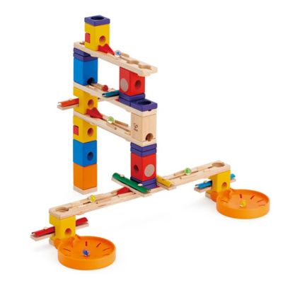 Hape Quadrilla Wooden Marble Run Construction: Music Motion - Ages 4+