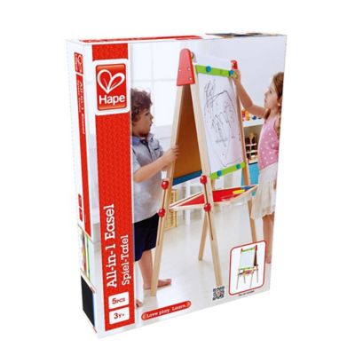 Image showing  All-in-One Easel Kid's Wooden Double-Sided Art Easel, Ages 3+