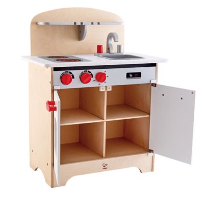 Image showing  White Gourmet Kitchen: Fully Equipped - Kid's Wooden Toy