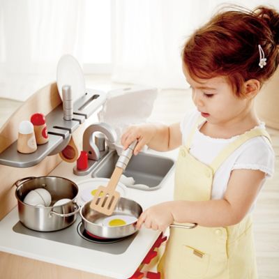 Image showing  White Gourmet Kitchen: Fully Equipped - Kid's Wooden Toy