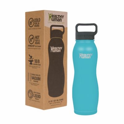 Image showing  Stainless Steel Curve Water Bottle 21 oz./ 621 ML