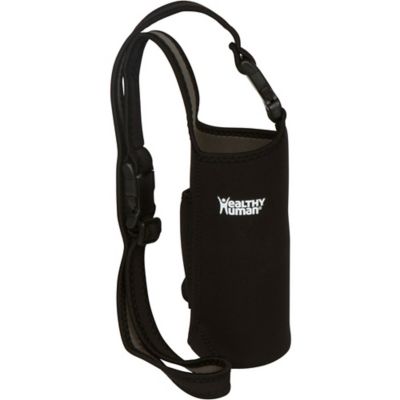 Healthy Human Water Bottle Take Me with U Sling - Large, Black