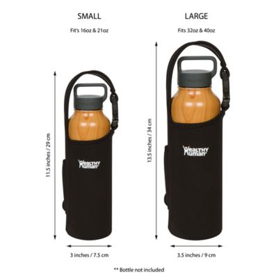 Image showing  Water Bottle Take Me with U Sling - Large, Black