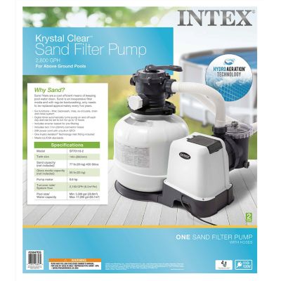 Image showing  2800 gph Sand Filter Pump W/GFCI (110-120 Volt)