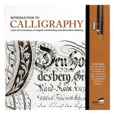 Image showing 5 th Introduction To Calligraphy Kit - Unleash Your Inner Artist and Master the Art of Beautiful Writing