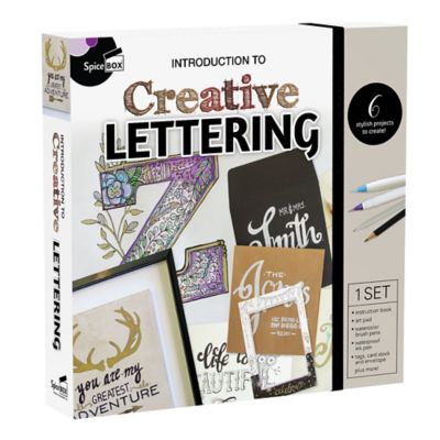 Introduction To Creative Lettering Kit - Unleash Your Inner Artist and Turn Words into Beautiful Art