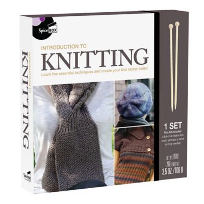 Introduction To Knitting Kit - Discover the Joy of Creating Cozy, Handmade Items