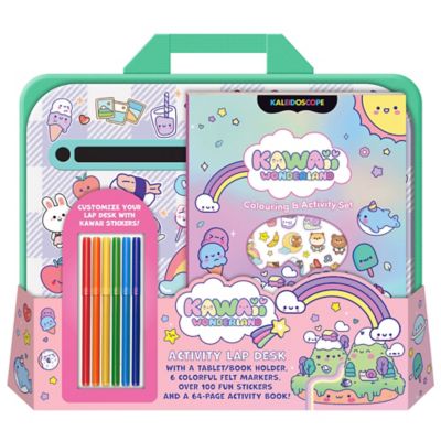 Kaleidoscope Kawaii Wonderland Coloring & Activity Set