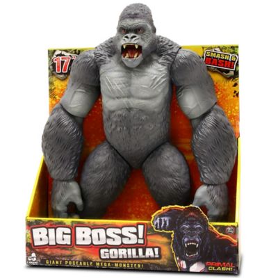 Lanard Primal Clash! Big Boss Gorilla! - 17 in. Action Figure