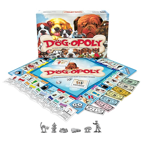 Late For the Sky Dog-Opoly Board Game