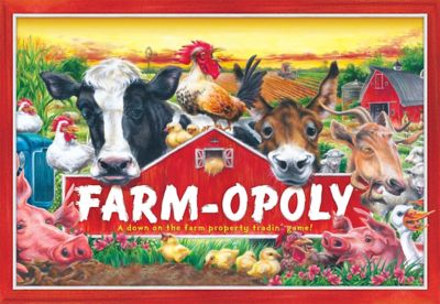 Image showing  Farm-Opoly Board Game