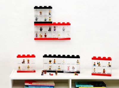 Image showing  Minifigure Display Case 8, Black