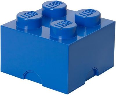 LEGO Storage Brick 4, Bright Blue