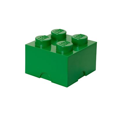 LEGO Storage Brick 4, Dark Green