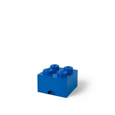 LEGO Storage Brick Drawer 4, Bright Blue