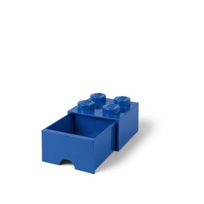 Image showing  Storage Brick Drawer 4, Bright Blue