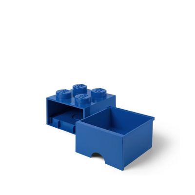 Image showing  Storage Brick Drawer 4, Bright Blue