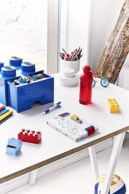 Image showing  Storage Brick Drawer 4, Bright Blue