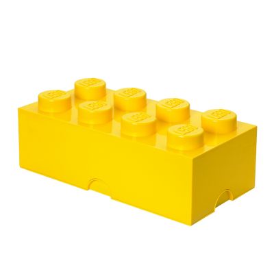 LEGO Storage Brick 8, Yellow