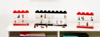 Image showing  Minifigure Display Case 16, Black