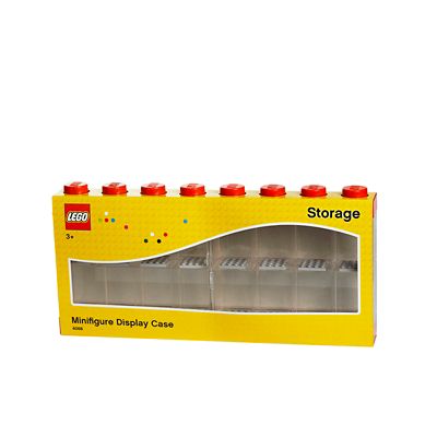 Image showing  Minifigure Display Case 16, Bright Red