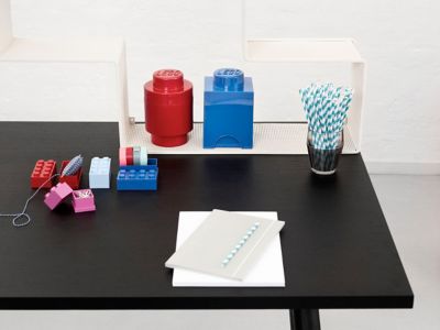 Image showing  Storage Brick Multi-Pack 3 Piece, Bright Red, Bright Blue, and Bright Yellow
