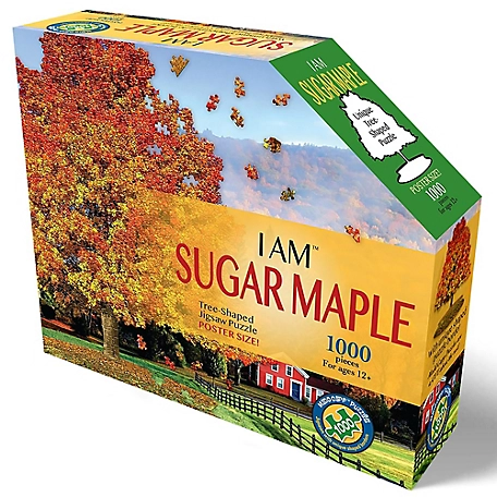 Madd Capp Games I Am Sugar Maple - 1000 pc. Tree Shaped Jigsaw Puzzle