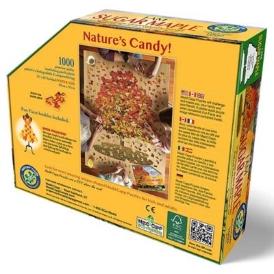 Image showing  I Am Sugar Maple - 1000 pc. Tree Shaped Jigsaw Puzzle