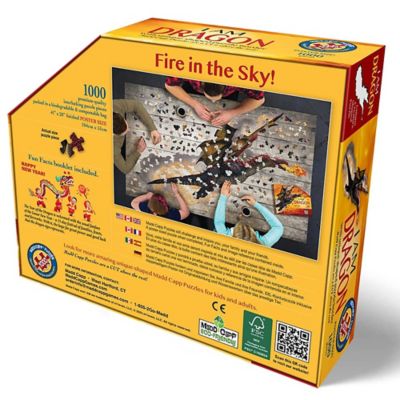Image showing  I Am Dragon - 1000 pc. Dragon Shaped Jigsaw Puzzle
