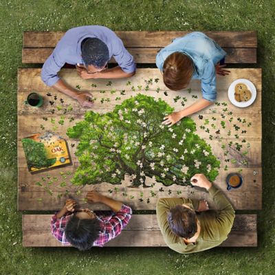 Image showing  I Am Oak - 1000 pc. Tree Shaped Jigsaw Puzzle