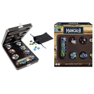 Image showing  Craftsman Deluxe Wood Mancala Game Set