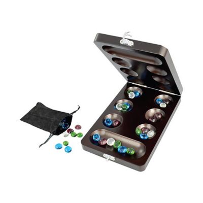 Image showing  Craftsman Deluxe Wood Mancala Game Set