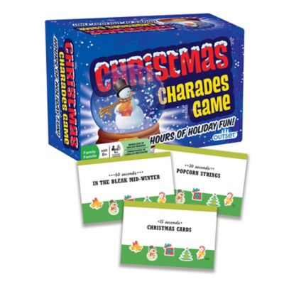 Image showing  Christmas Charades Game - Outset Media, Holiday Family & Childrens Game