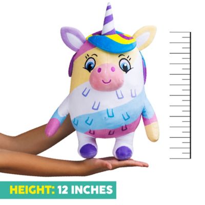 Image showing  Huggable 12 in. Plush: Luna The Unicorn