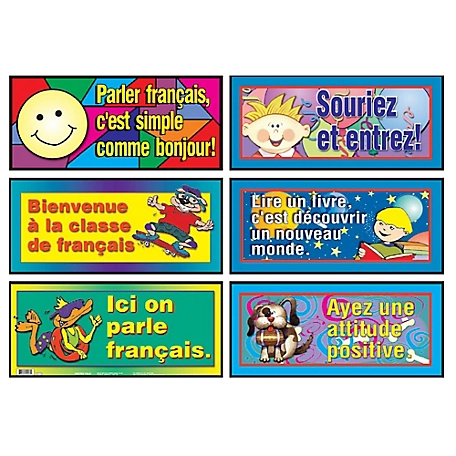 Poster Pals French Educational & Language Variety Teaching Posters