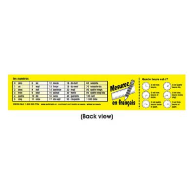 Image showing  French Vocabulary Learning Bookmarks