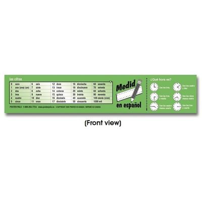 Image showing  Spanish Vocabulary Learning Bookmarks