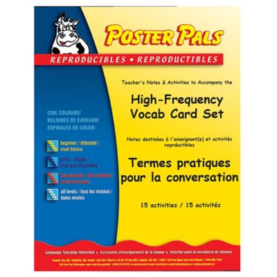 Poster Pals French Educational & Language Teaching Vocabulary Card Phrase Posters