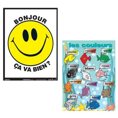 Image showing  French Educational & Language Teaching Basic Posters