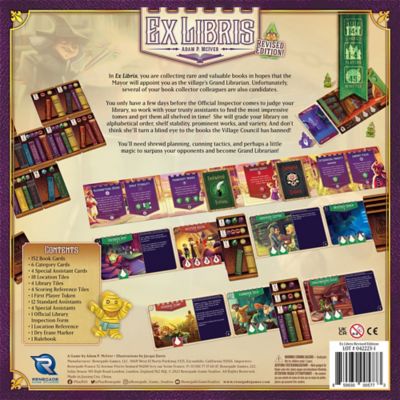 Image showing  Ex Libris Second Edition - Family Strategy Board Game