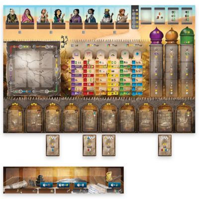 Image showing  Scholars of the South Tigris - Dice Bag-Building Strategy Board Game