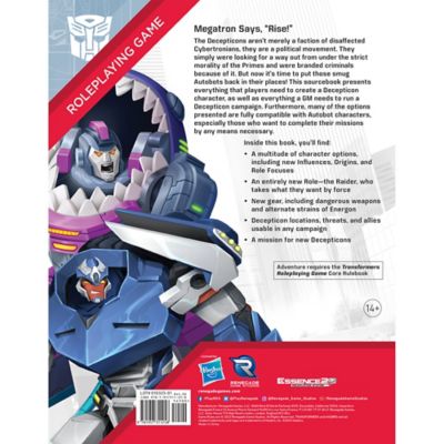 Image showing  Transformers Roleplaying Game: Deception Sourcebook