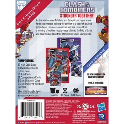 Image showing  Transformers Deck Building Game Clash of the Combiners
