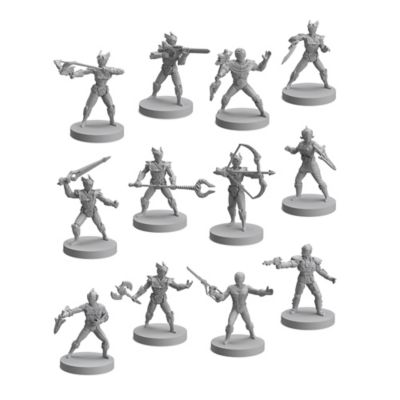 Image showing  Power Rangers Roleplaying Game Hero Miniatures Set 2
