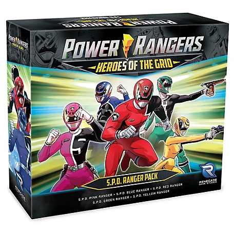 Renegade Game Studios Power Rangers Heroes of the Grid S.P.D Ranger Pack