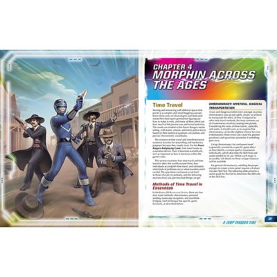 Image showing  Power Rangers Roleplaying Game A Jump Through Time Sourcebook