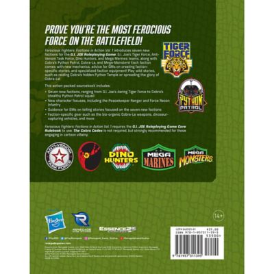 Image showing  G.I. JOE Roleplaying Game Ferocious Fighters Sourcebook