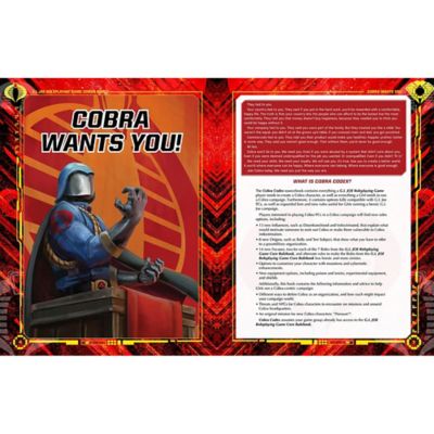 Image showing  G.I. JOE Roleplaying Game Cobra Codex Sourcebook
